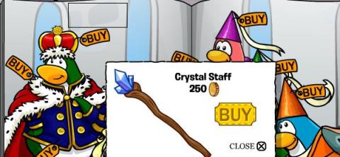 crystal staff